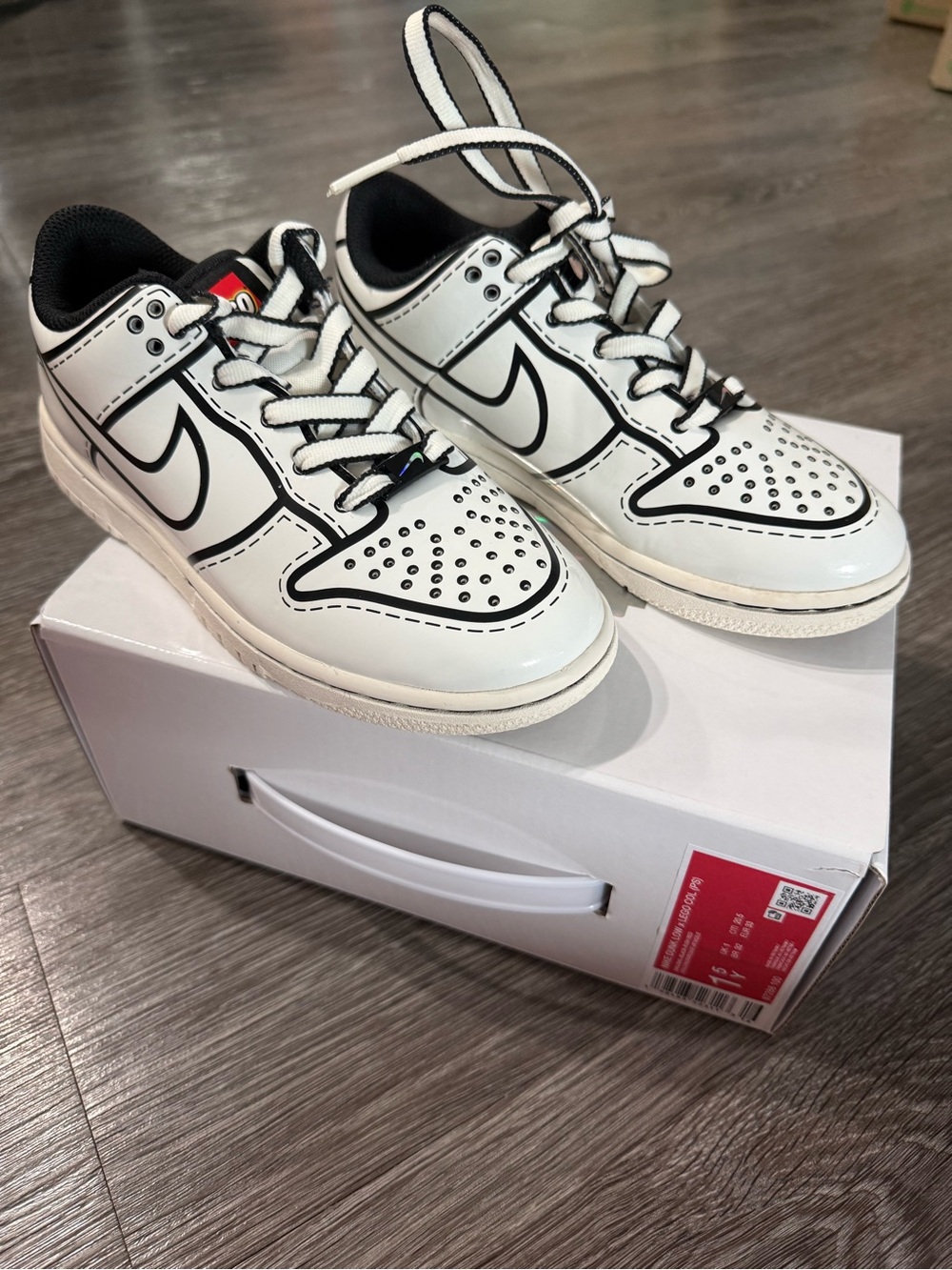Kids Nike Dunk Lego Collab Sz 1.5